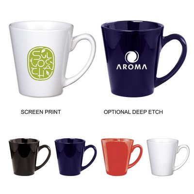 12 Oz. Ceramic Funnel Mug