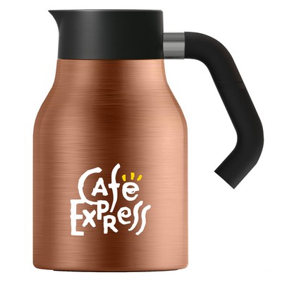 34 oz Asobu® Cold Brew Portable Carafe w/Handle