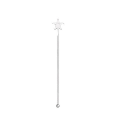Stainless Steel Star Shape Handle Beverage Stirrer